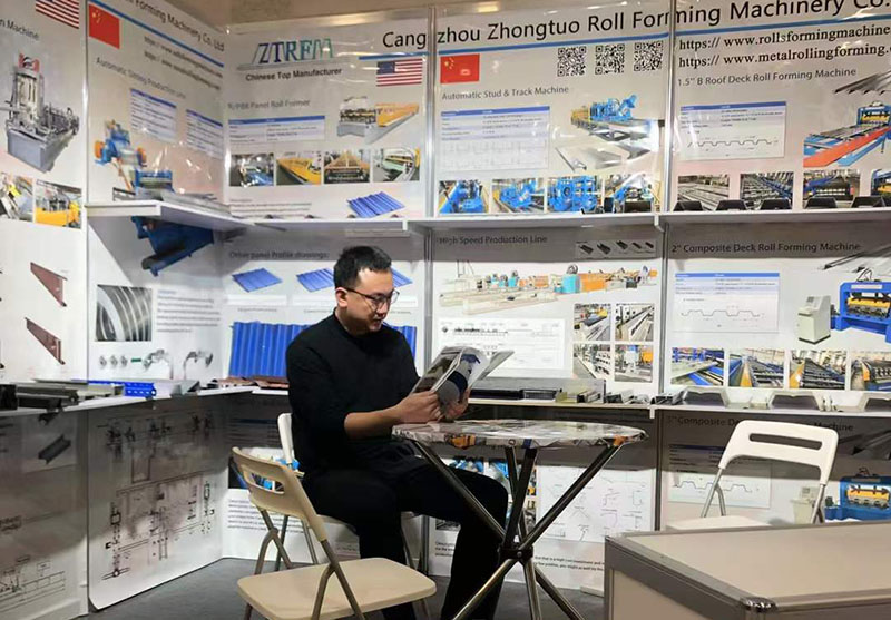 中拓機械-美國拉斯維加斯國際建筑商展（IBS 2024）W5640展位